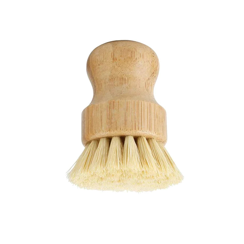 Bamboo Palm Pot Brush