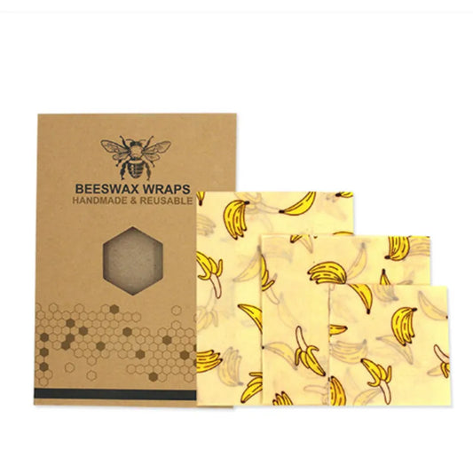 Eco-Friendly Reusable Beeswax Food Wraps