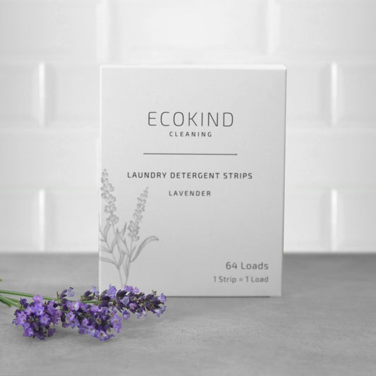 EcoKind Ultra-Concentrated Laundry Detergent Strips - Lavender or Fragrance-Free